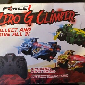 Force1 Zero G Climber Remote Control Cars - Blue, Green, Red.